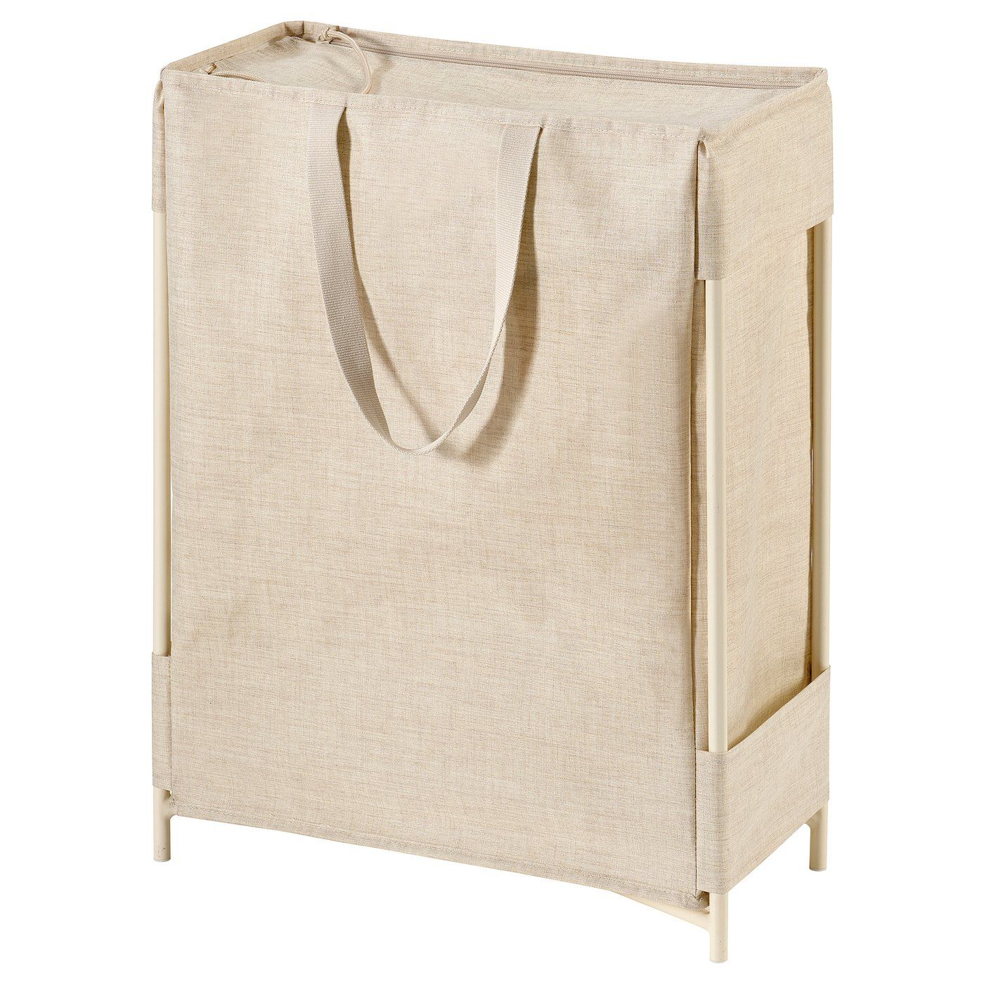 Purrpingla Laundry Bag With Stand - Beige 11 Gallon