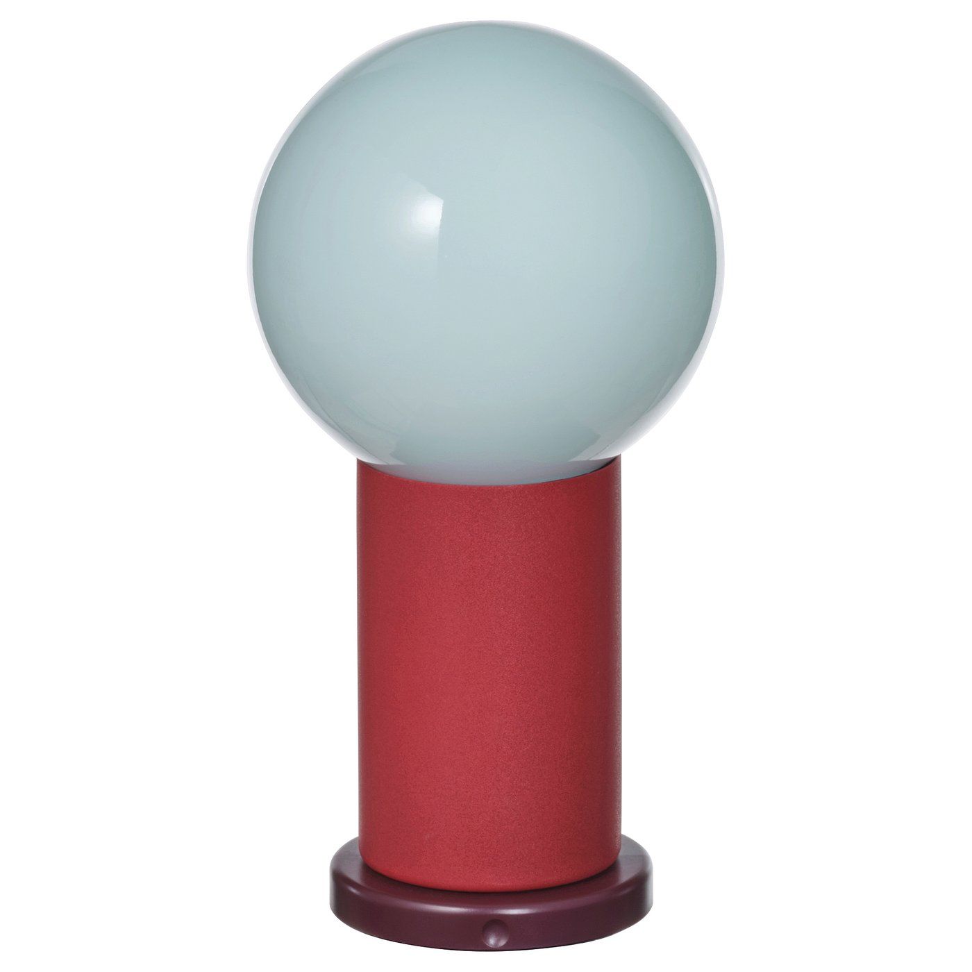 Ikea Ps 2026 Led Portable Lamp - Battery Operated Dimmable/red Light Blue 8 &amp;frac34; "