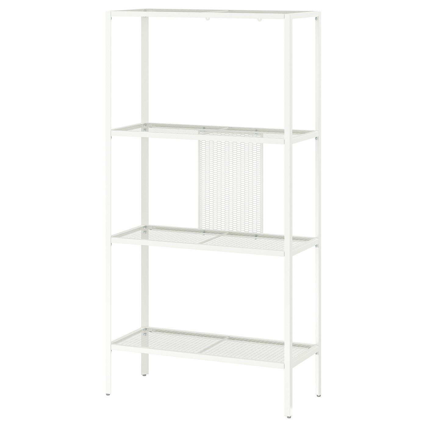 Baggebo Shelf Unit - Metal/white 23 5/8x9 7/8x45 5/8 "