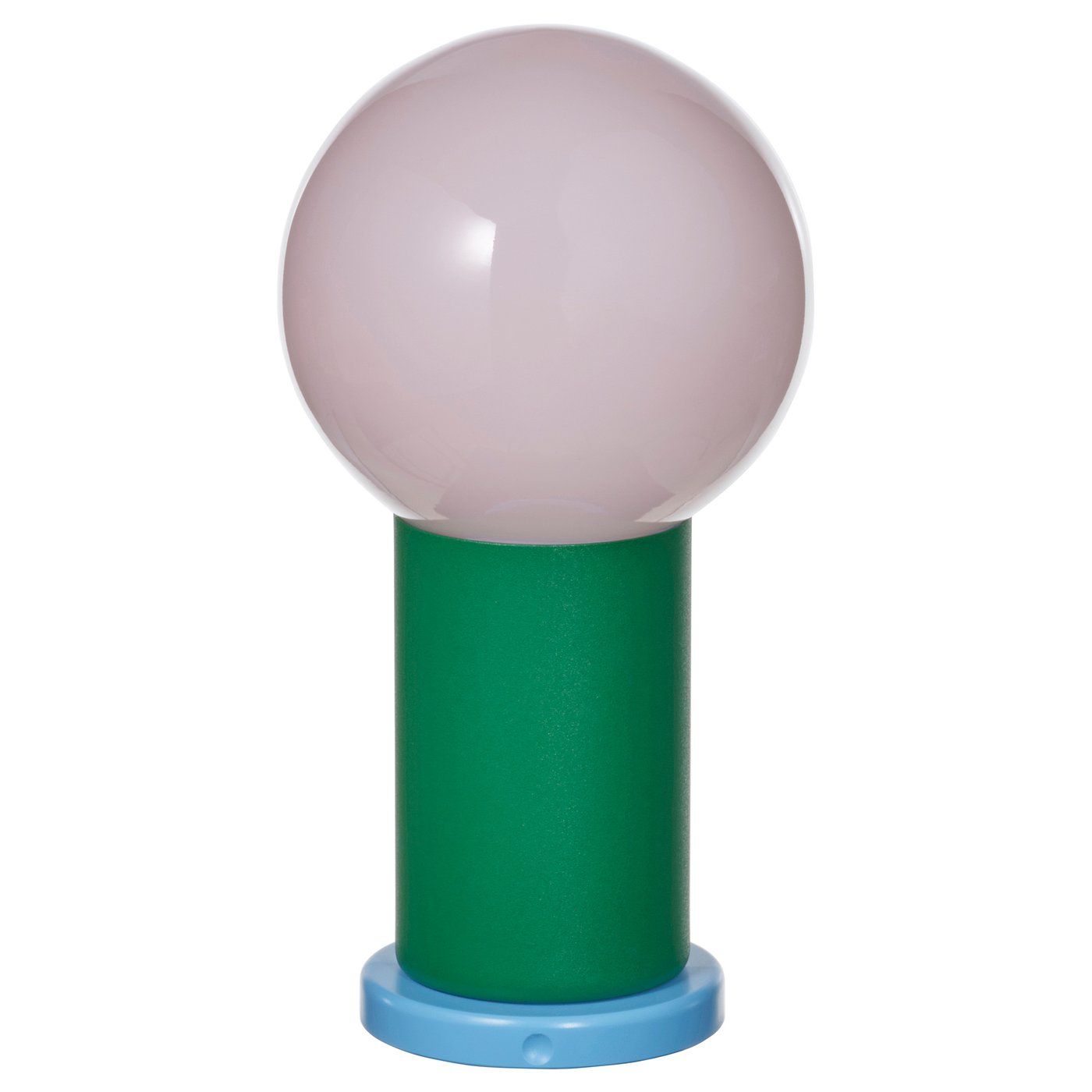 Ikea Ps 2026 Led Portable Lamp - Battery Operated Dimmable/green Light Pink 8 &amp;frac34; "