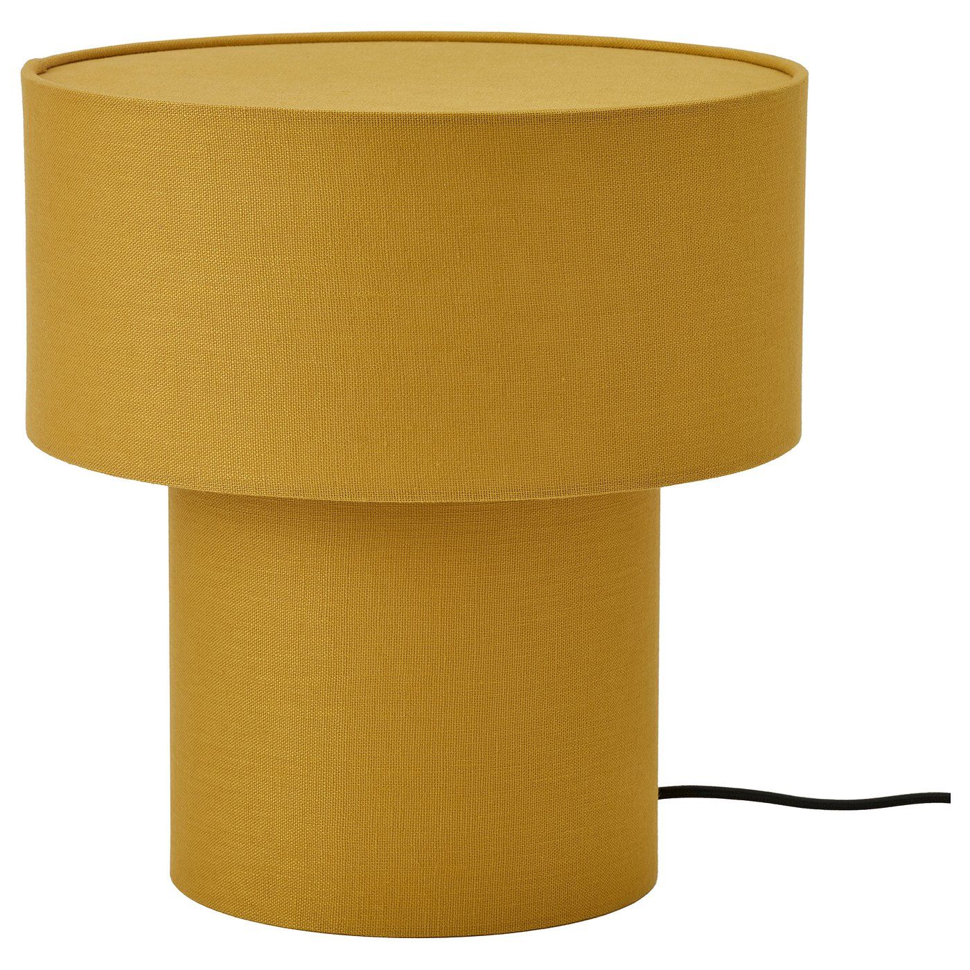 Stockholm 2025 Table Lamp - Yellow/textile 14 "