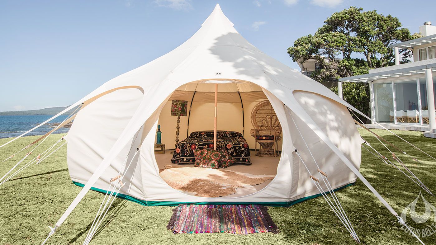 LOTUS BELLE ドーム型テント ホワイト Lotus Belle: the ultimate tent for glampers | The Week