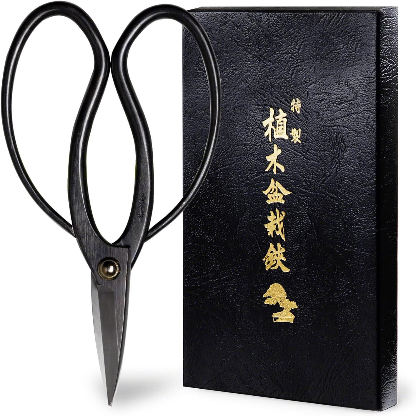 Wazakura Bonsai Scissors Made in Japan 7inch(180mm), Japanese Bonsai Garden Tools, Hasami Pruning Shears
