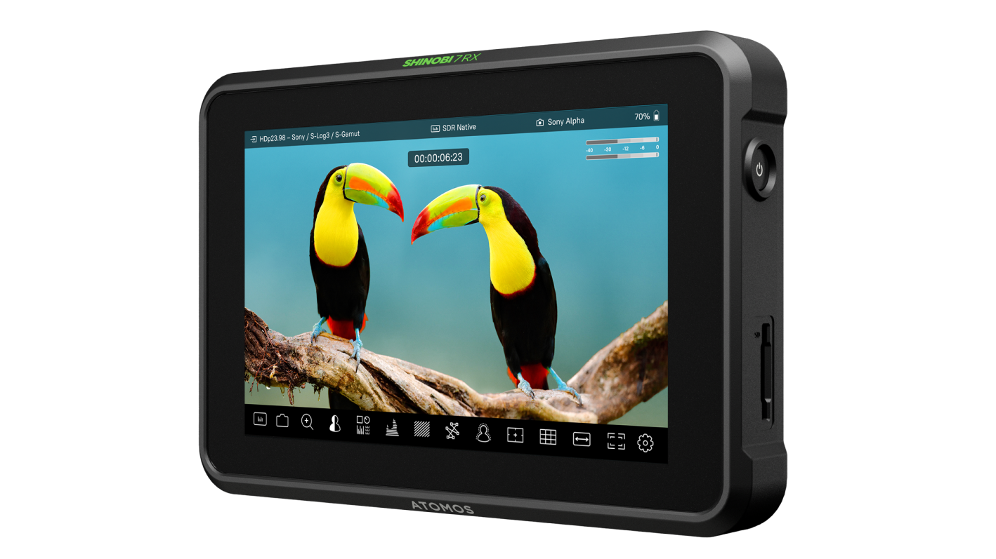 Atomos' new Shinobi 7 RX monitor makes cables a thing of the