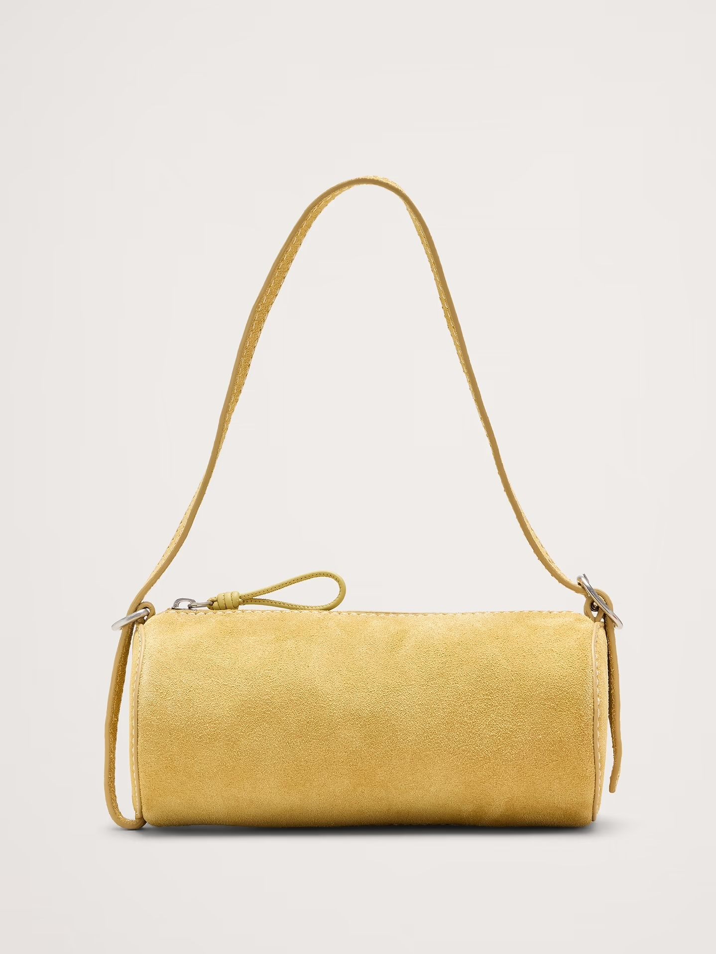 Banana Republic, Leather Barrel Bag