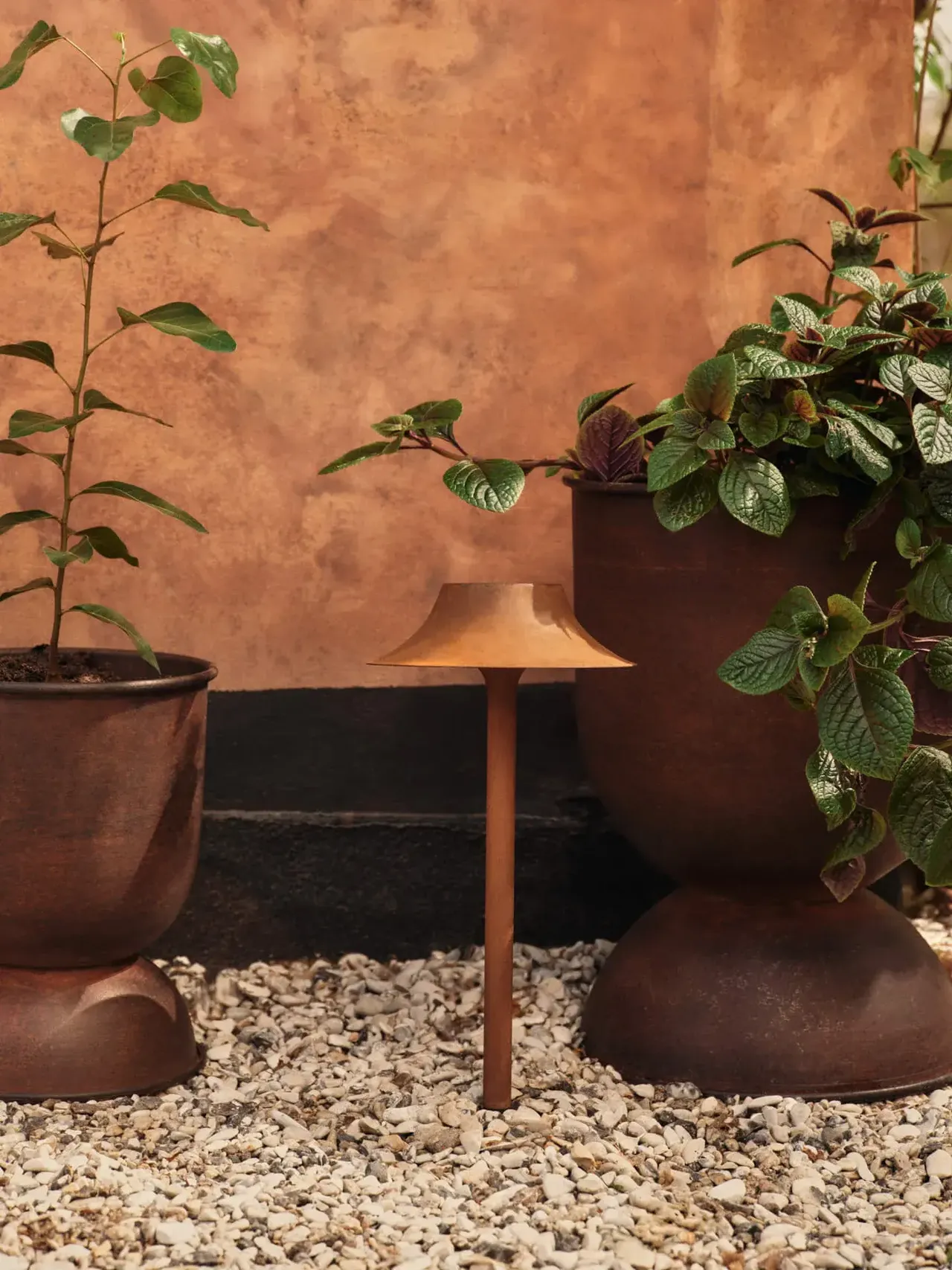Cortivo Outdoor Solar Lamp, Rust, &amp;Oslash;18x46 Cm