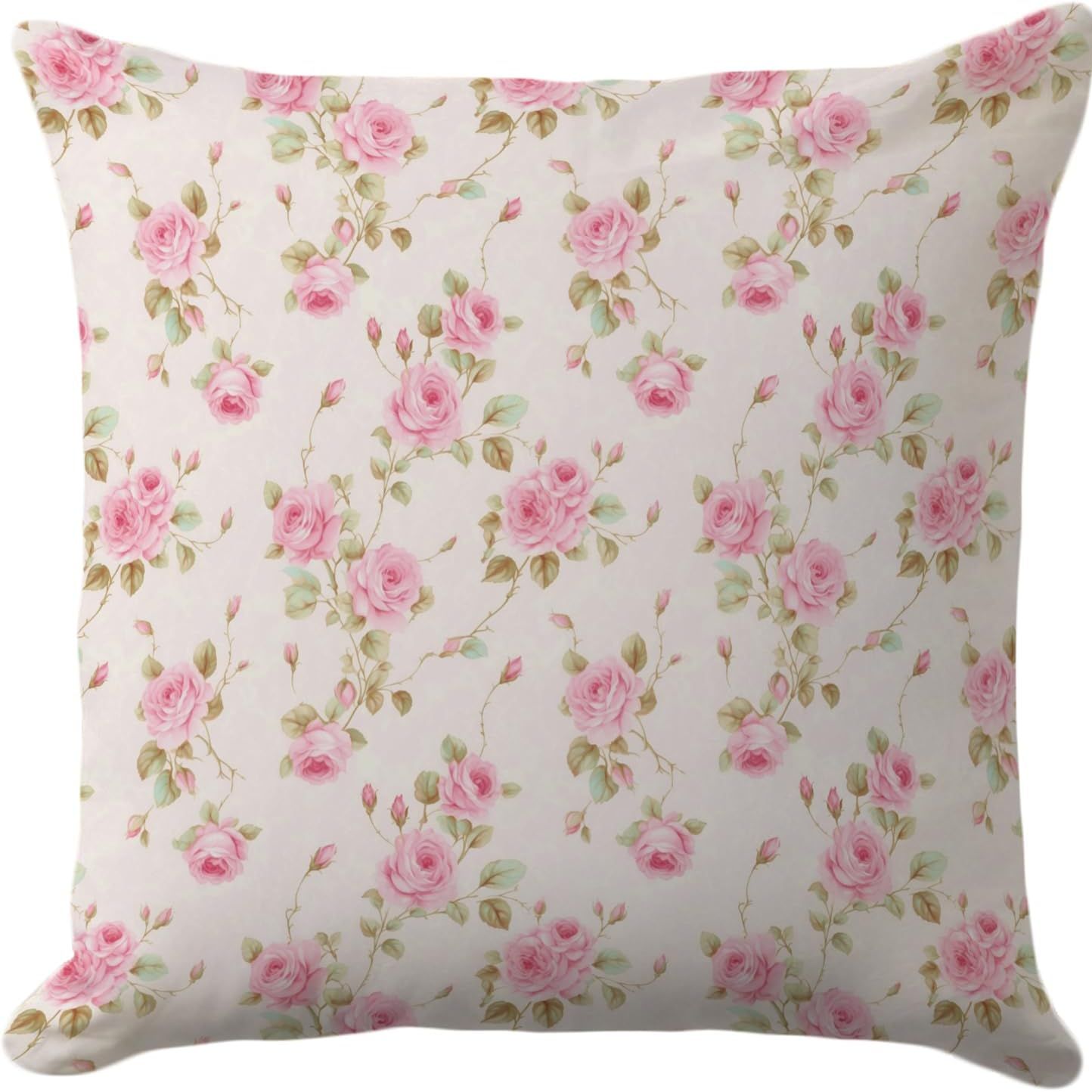 Floral Pillow Cover