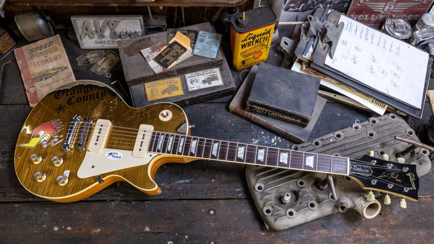 ギター 70's Franpton LE-200 Les Paul Recording 1970s Gibson Les Paul Recording - YouTube