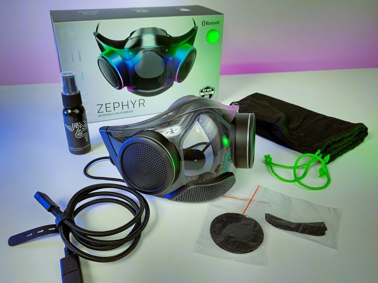 Razer Zephyr マスク Razer rows back after Zephyr face mask safety rating
