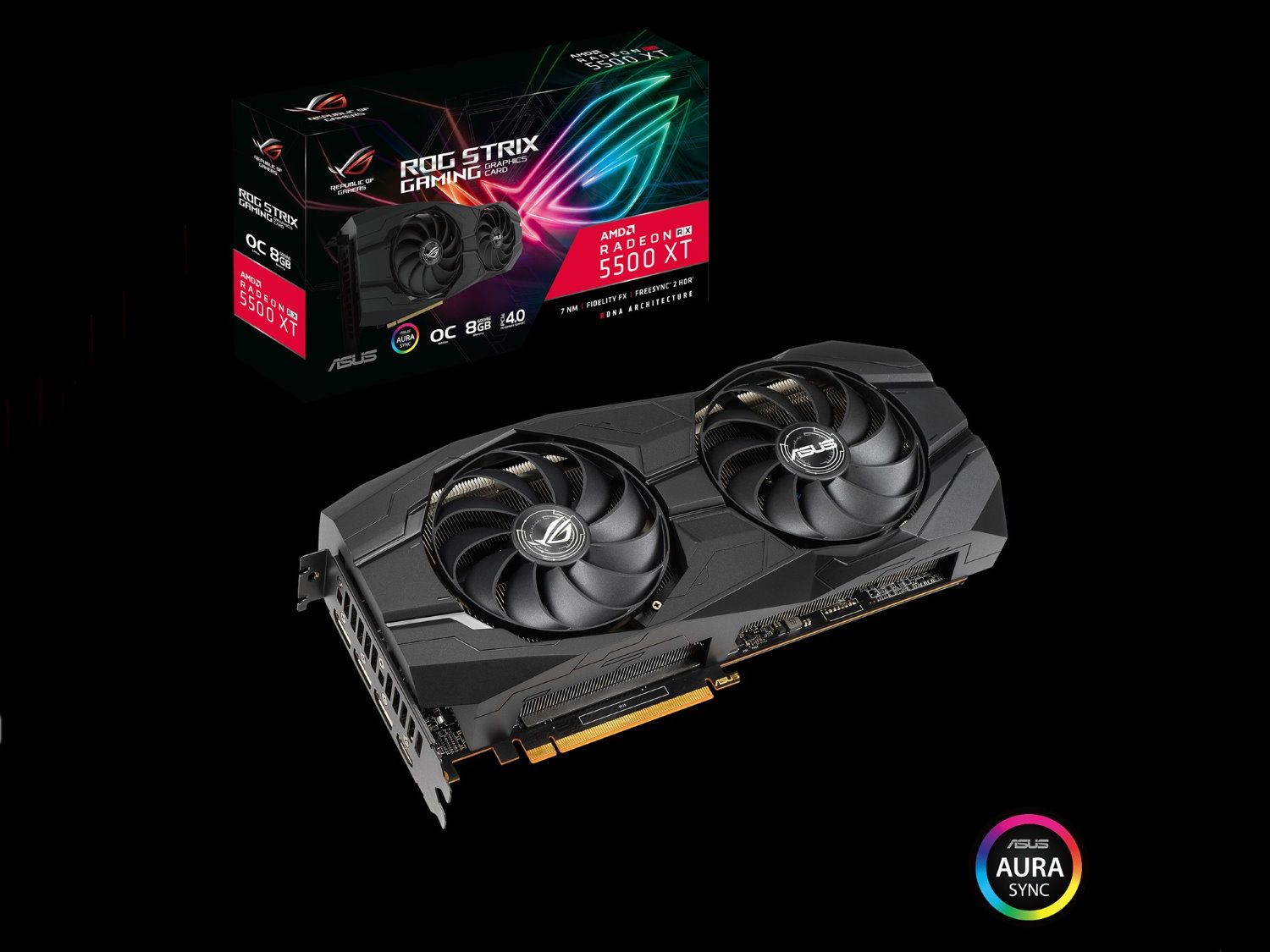 Amazon.com: GIGABYTE ASUS AMD Radeon RX 5500XT Overclocked