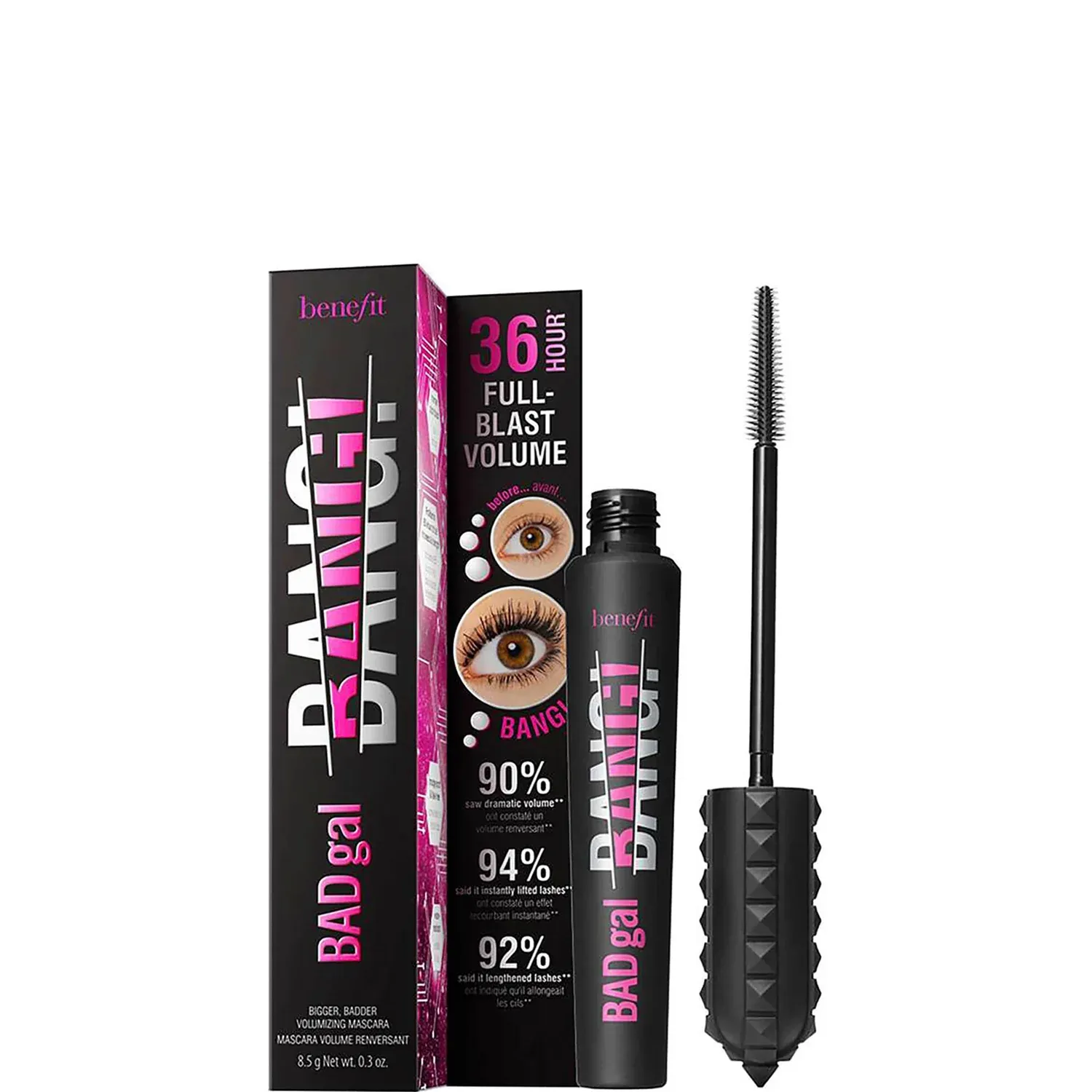 Benefit Badgal Bang! Volumizing Mascara - Pitch Black 8.5g