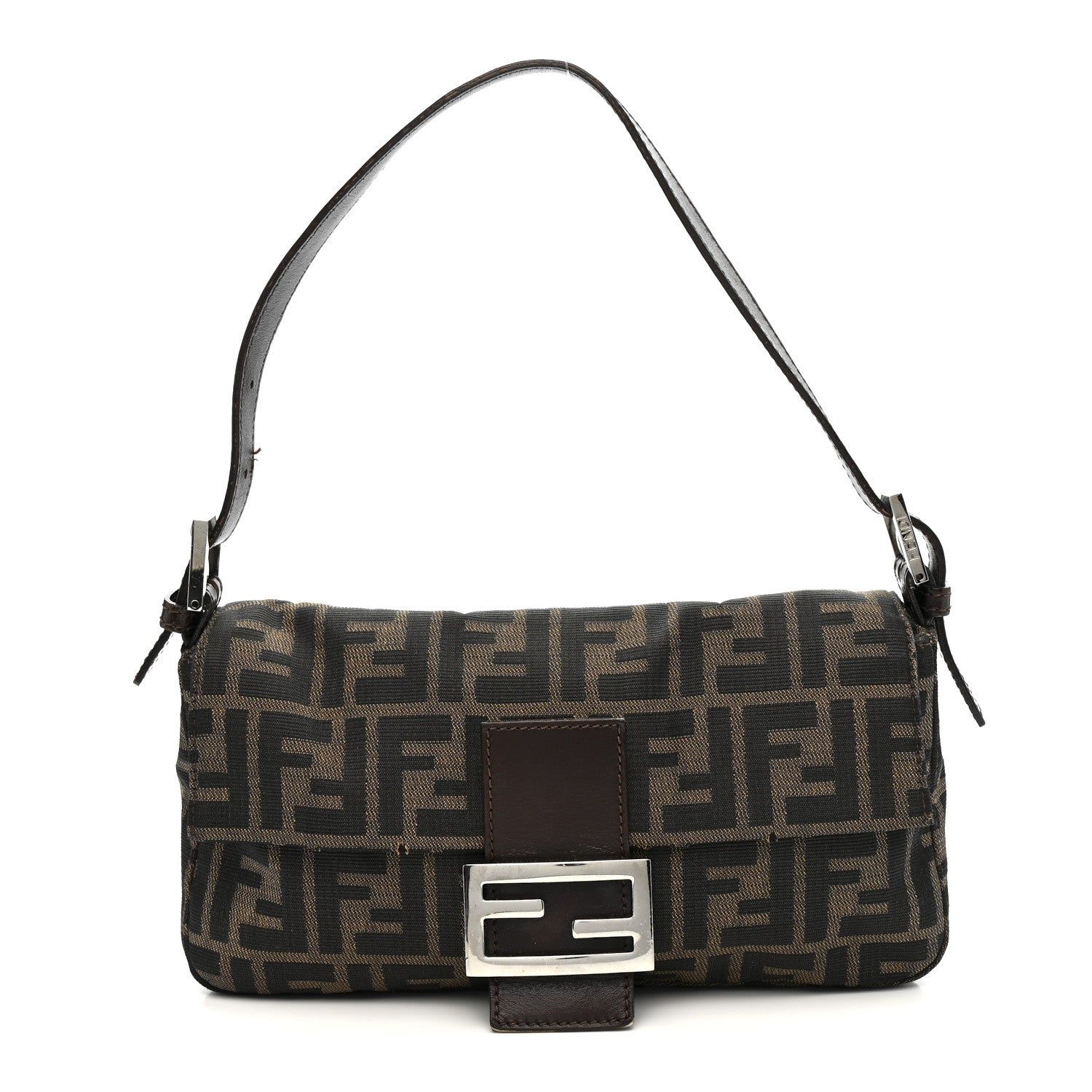 Fendi Zucca Baguette Tobacco