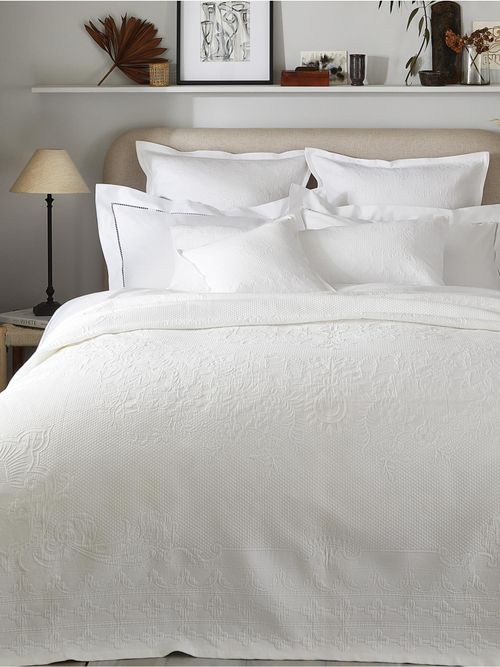 Vintage Etienne Bedspread and Cushion Cover