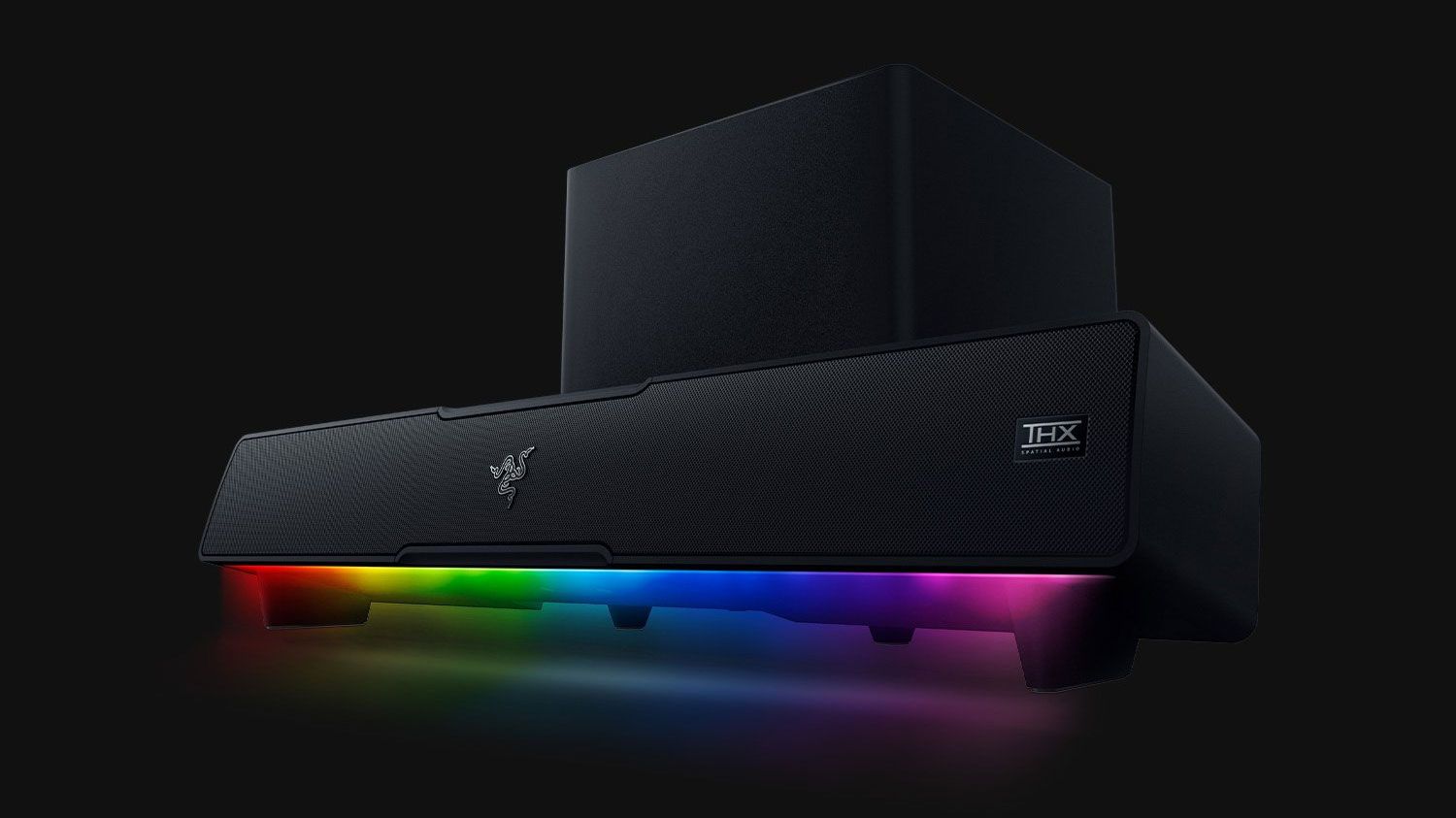 Razer Leviathan サウンドバー Beamforming Soundbar with Head-Tracking AI - Razer Leviathan V2