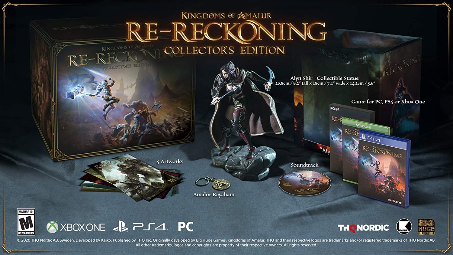 爆買いしたい Kingdoms of up goes Edition Collector's Re-Reckoning: Amalur アート・デザイン・音楽