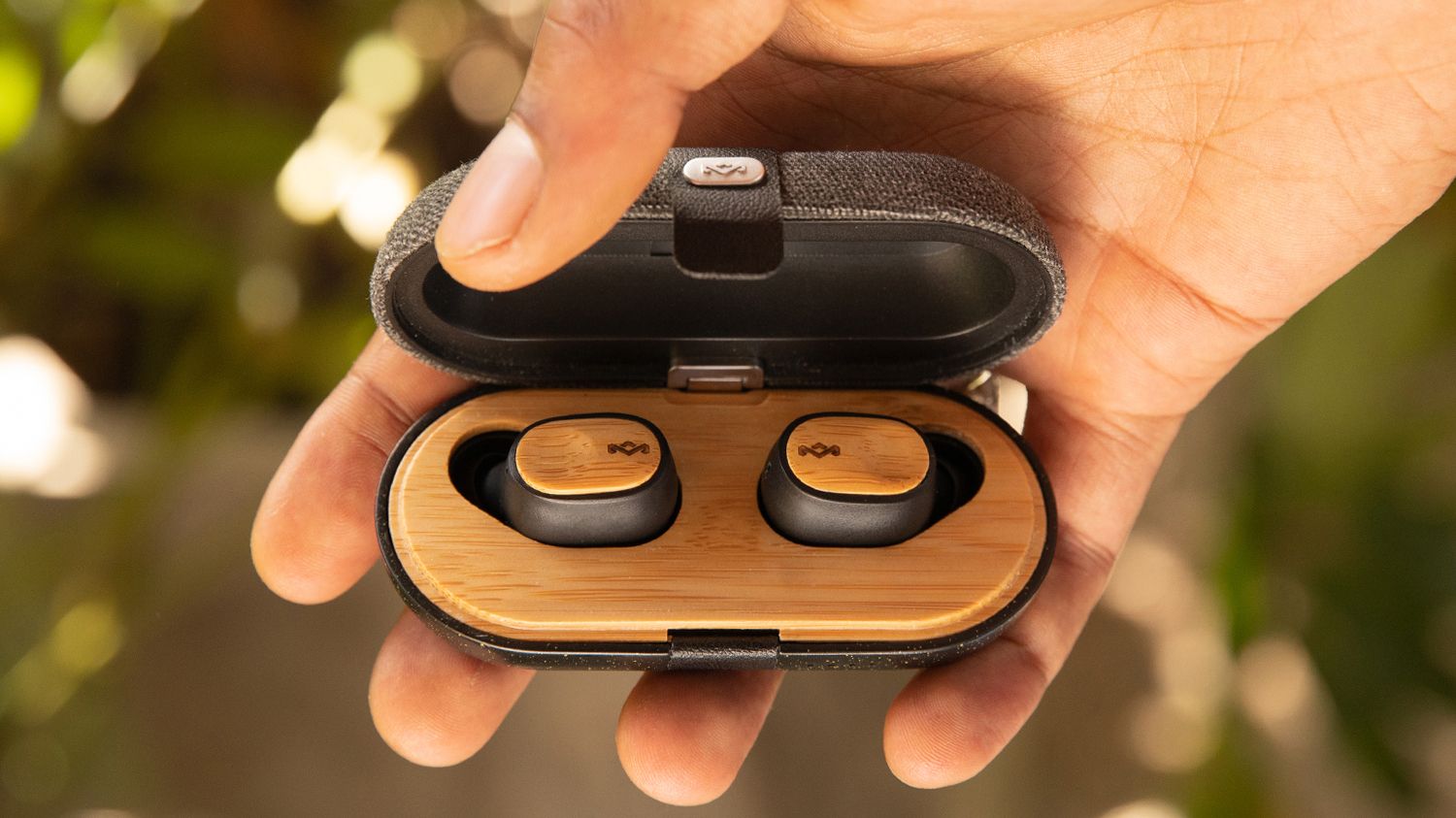 Écouteurs Bluetooth House Of Marley Liberate Air - Sans Fil, Design Bois Et Noir
