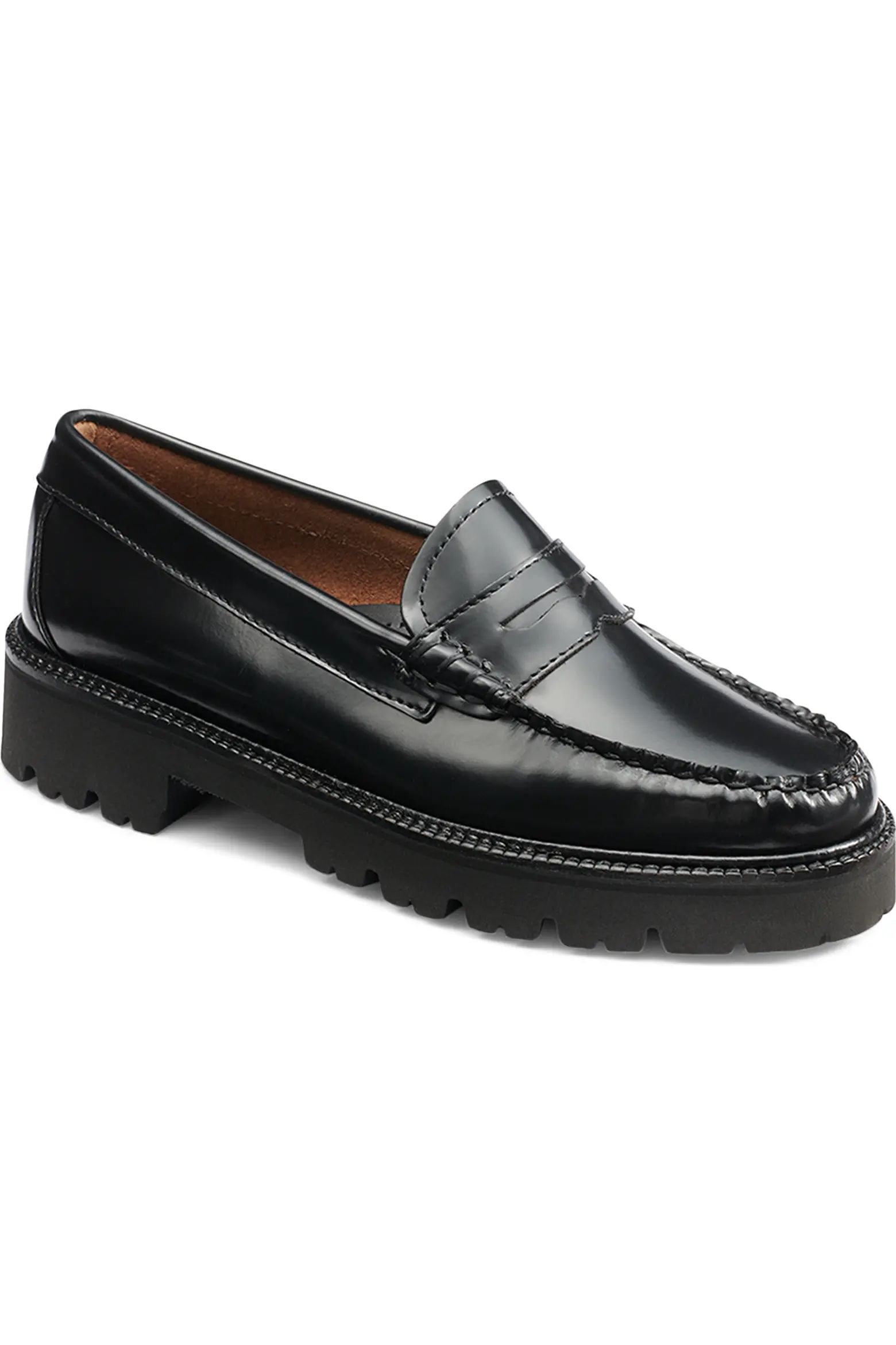 G.H. Bass Whitney Super Lug Sole Penny Loafer
