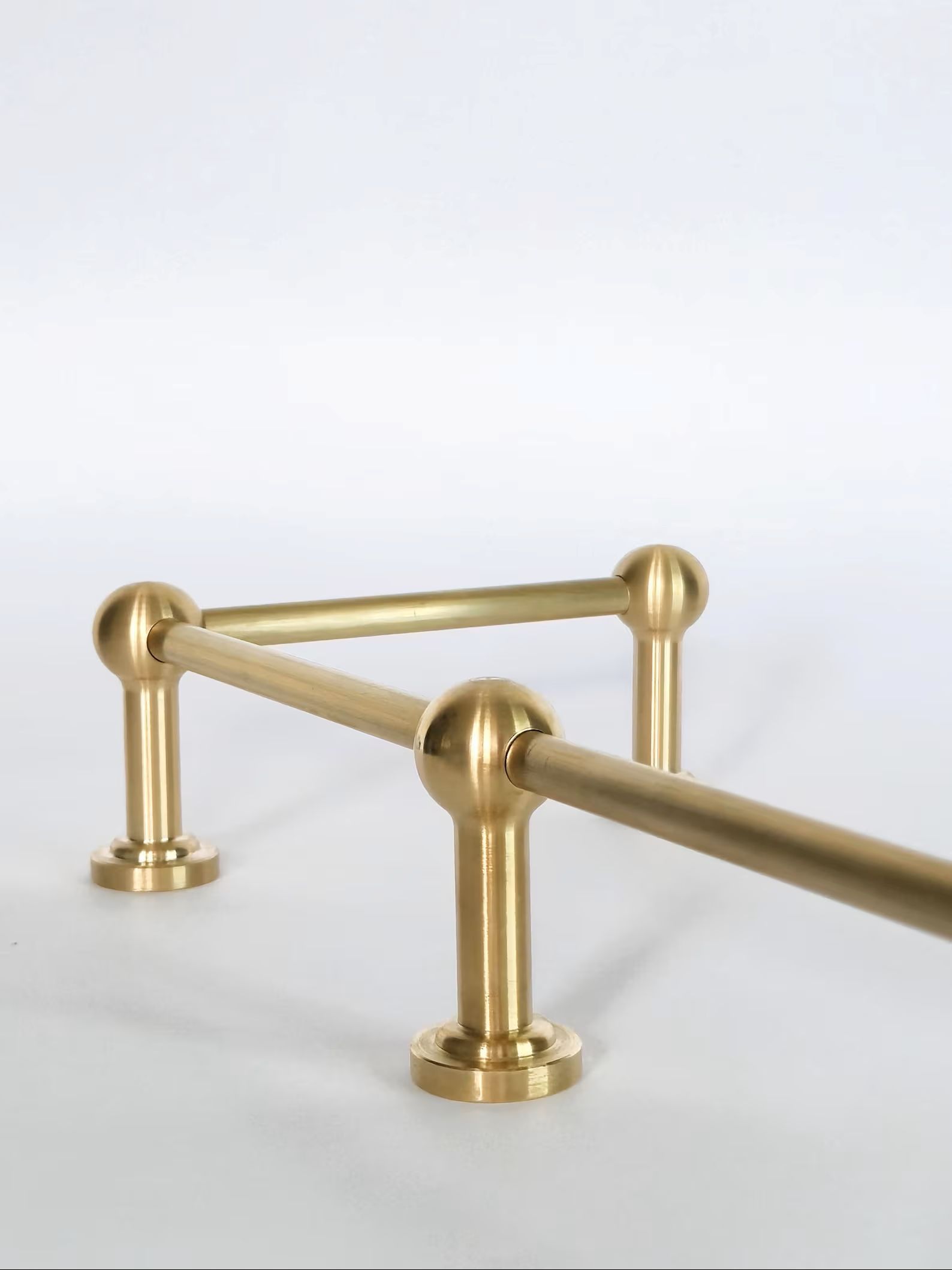 brass gallery rail