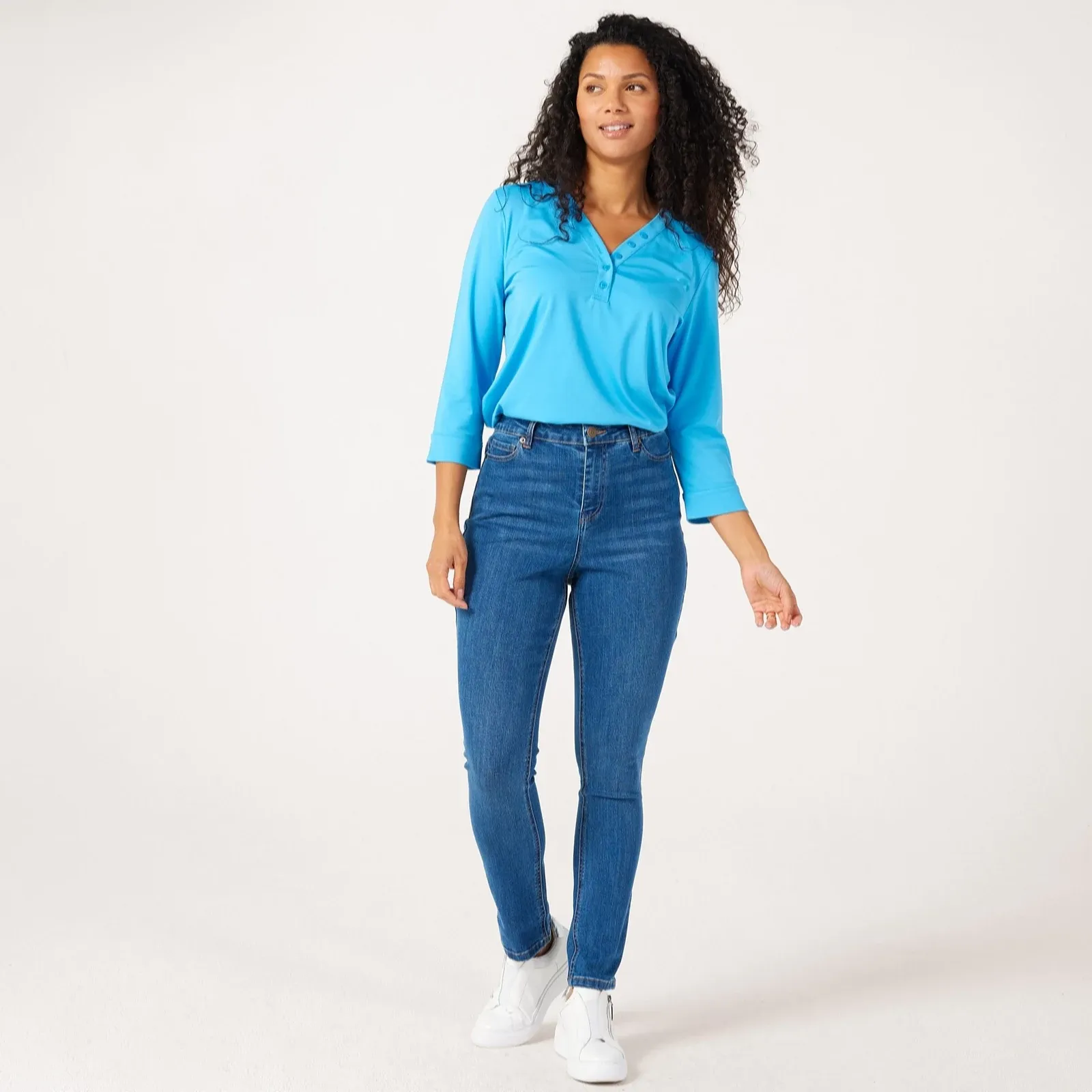 Ruth Langsford Classic Wash Slim Leg Jeans Standard