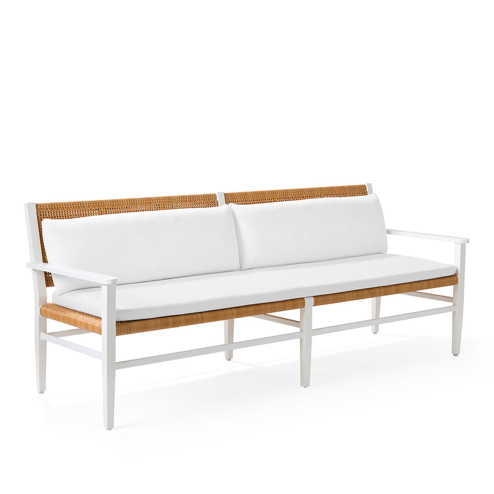 white outdoor sofa