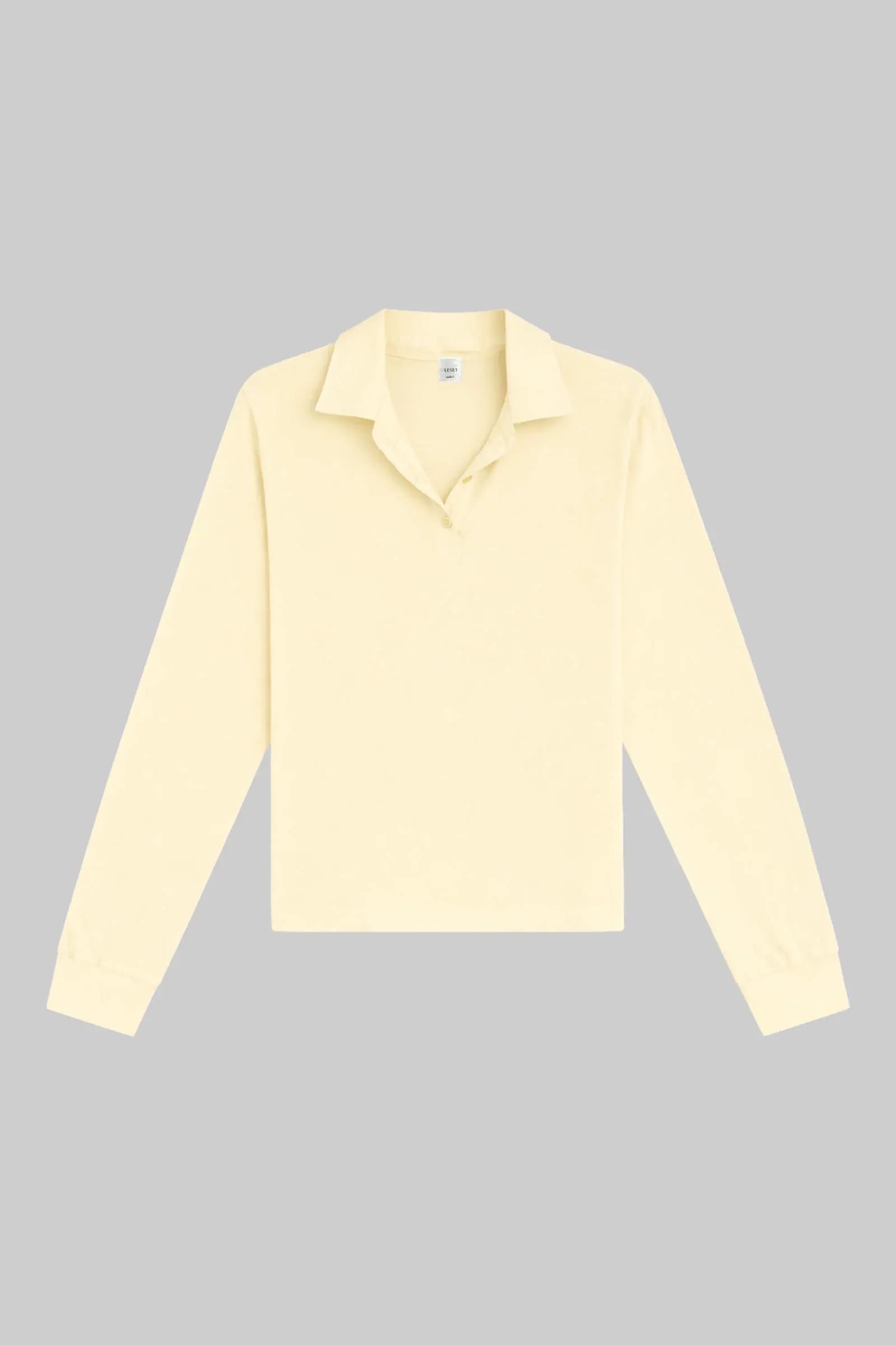 LESET, Margo Long Sleeve Polo