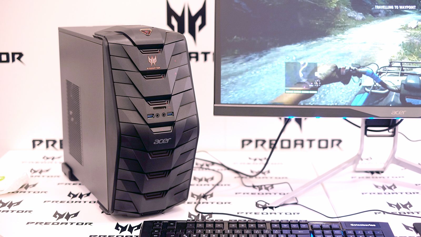 Acer - Acer Predator G3 パソコン + Lenovo L2261モニター Acer Predator G3 パソコン + Lenovo L2261モニター