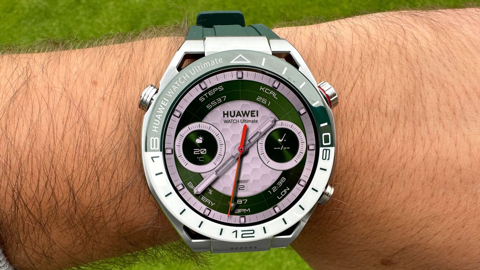 Huawei Watch Ultimate Green Edition Review | Golf Monthly