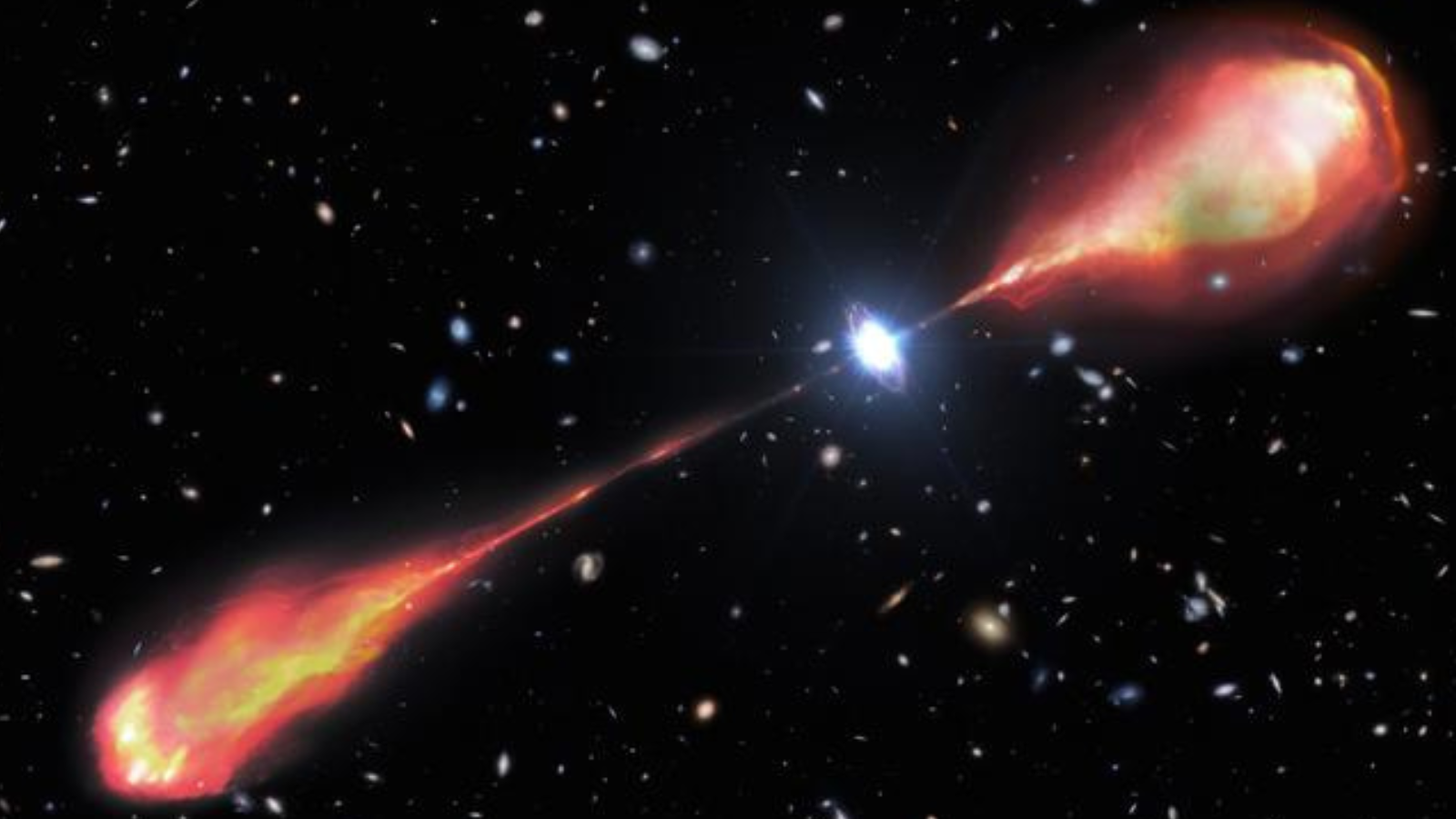 Scientists discover largest black hole jet ever seen in the