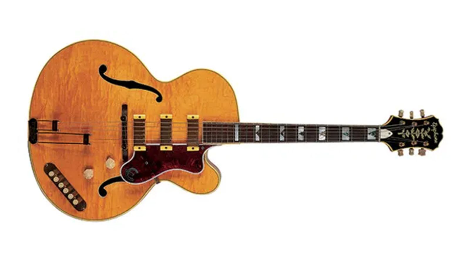 ギター Epiphone 1962 Limited Sheraton Gibson PU Epiphone 1962 Sheraton E212T Semi-Hollow Guitar Review
