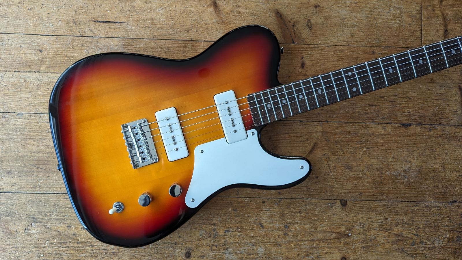 【限定値下げ】Squier Baritone Cabronita Fender Squier Paranormal Baritone Cabronita Telecaster - Oxblood