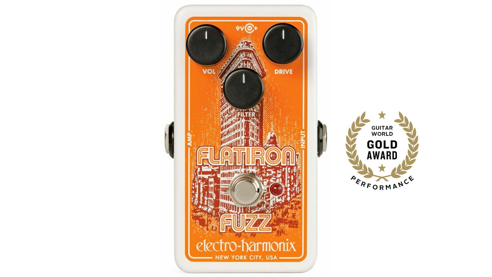 Electro-Harmonix Flatiron Fuzz ギターエフェクター Review: Electro-Harmonix Flatiron Fuzz Pedal | Guitar World