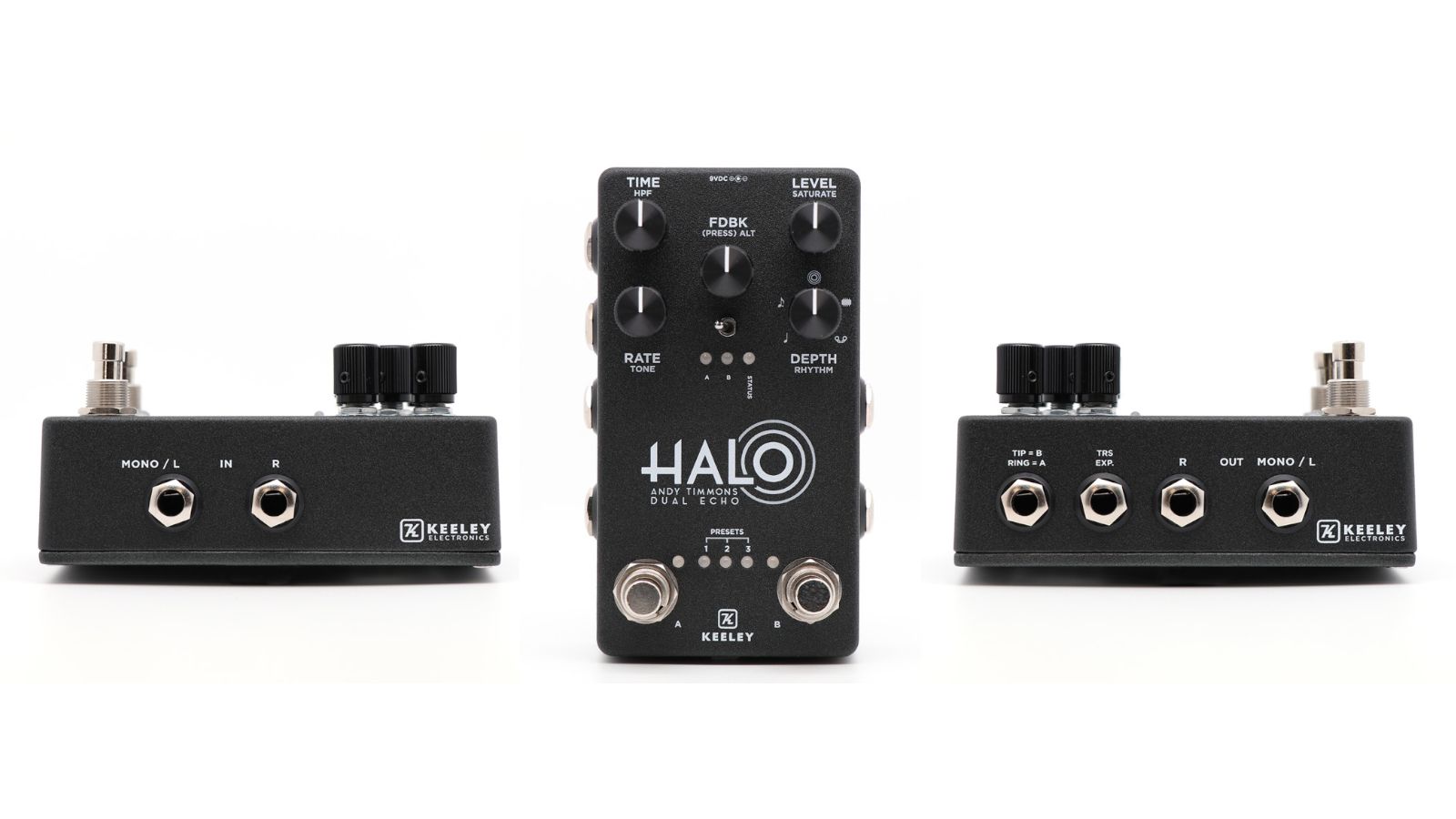 ギター Keeley HALO Andy Timmons DUAL ECHO Delay Keeley Electronics Halo Andy Timmons Dual Echo Review