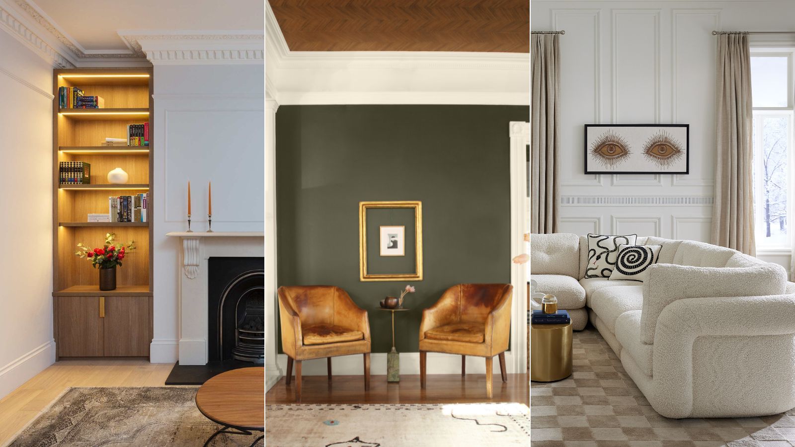 Whimsical Art Deco Living Rooms Design Ideas