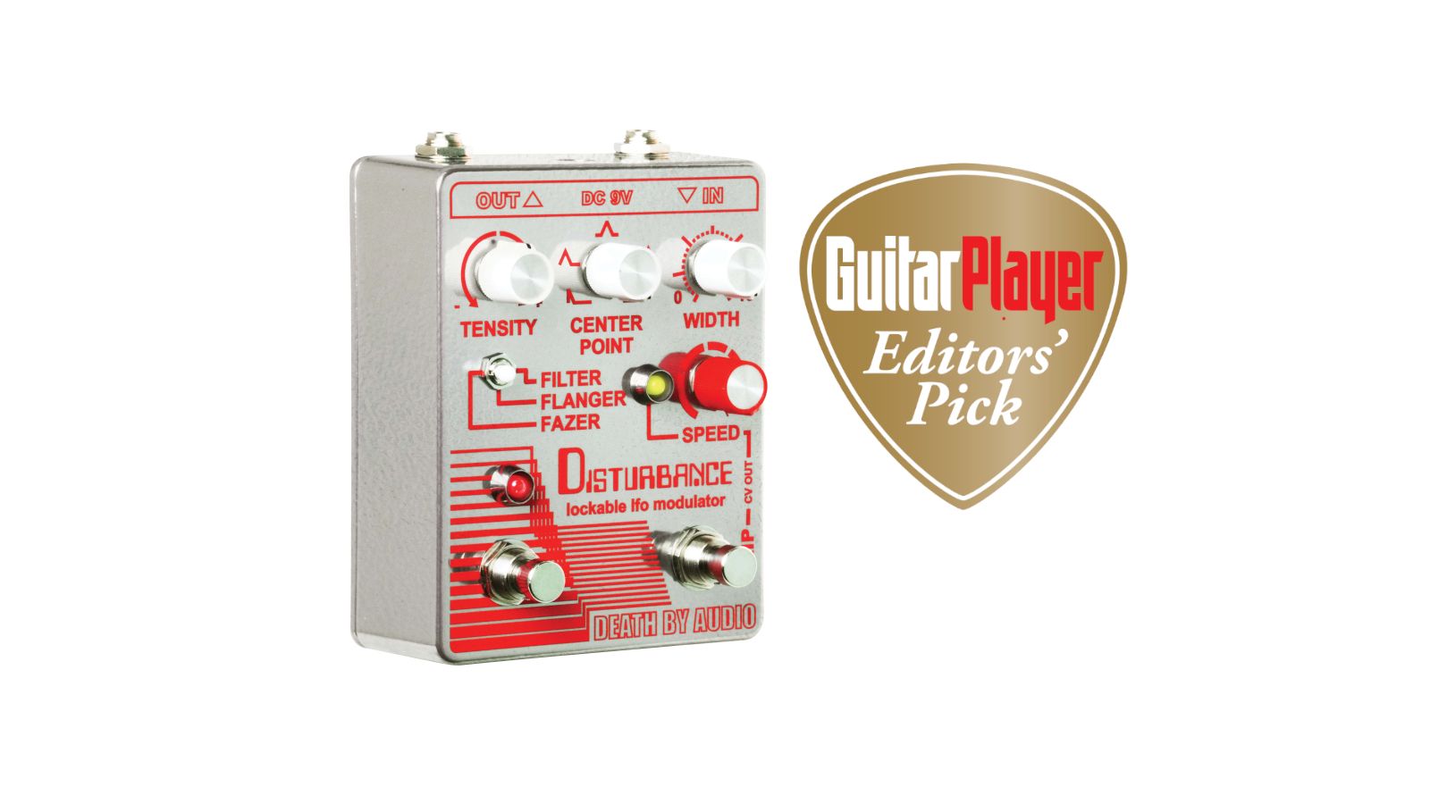 Death By Audio Disturbance Lockable LFO Modulator Pedal