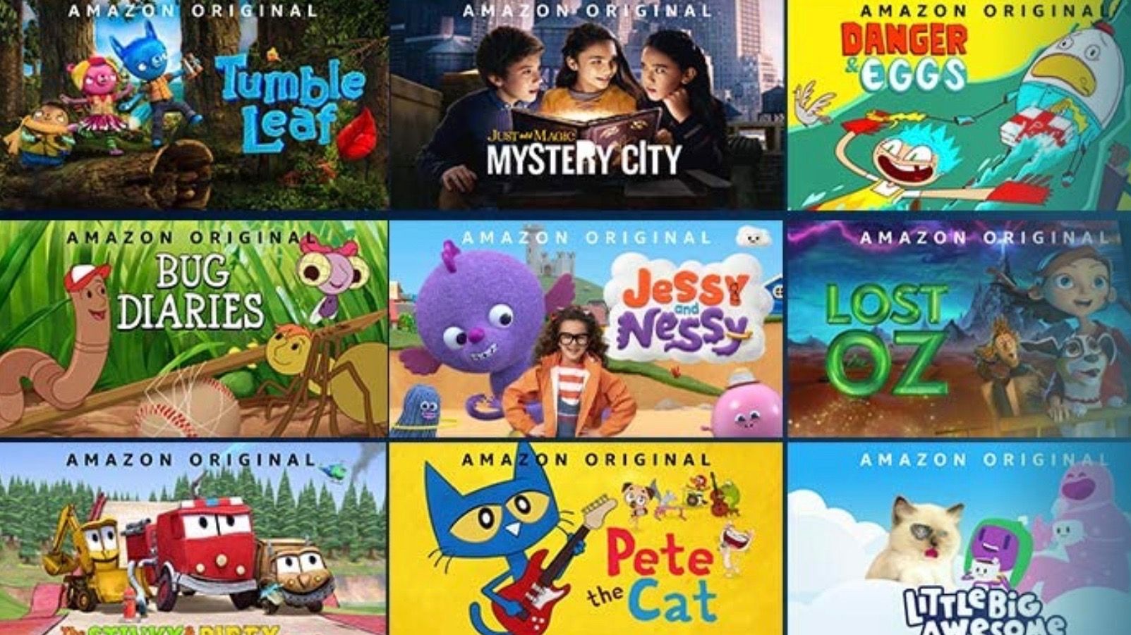 Selected Amazon Prime Video kids' shows now available to stream