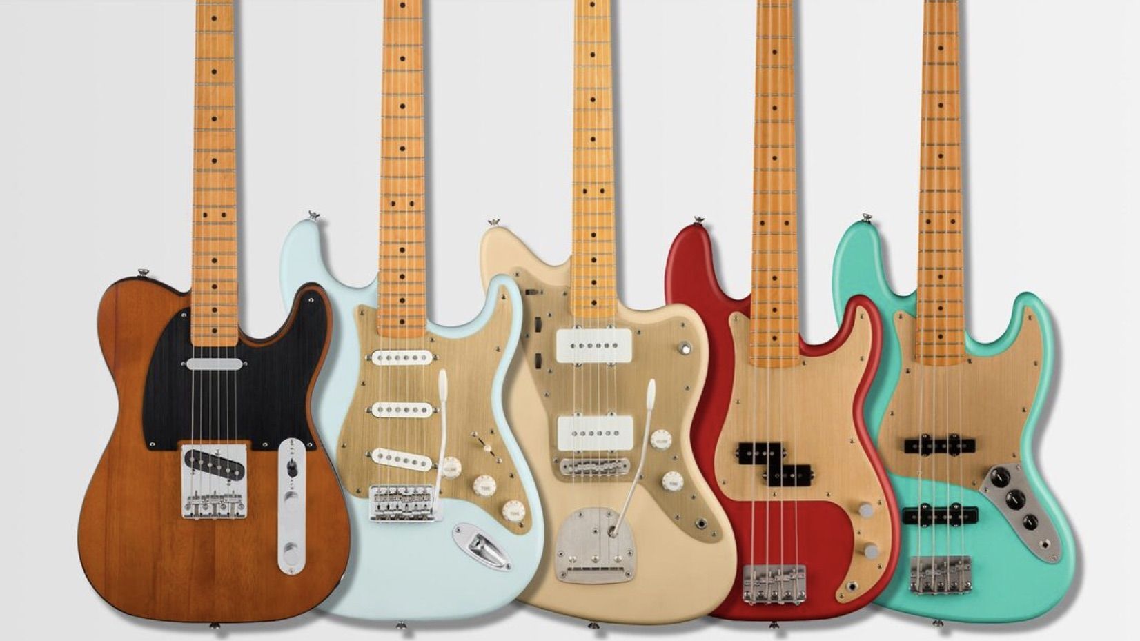 Squier by Fender 浮世絵 Made in Japan Art Canvas Esquire® Hokusai – Fender