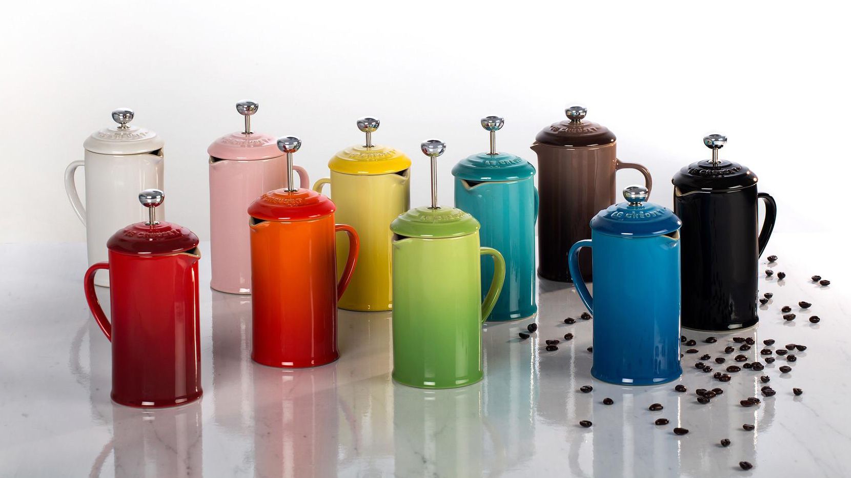 le creuset coffee pot
