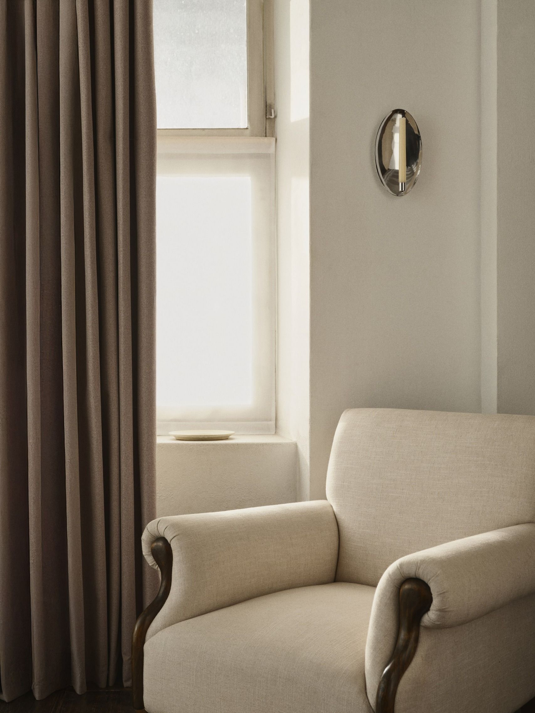 1-Pack Wide Blackout Herringbone Curtain Length