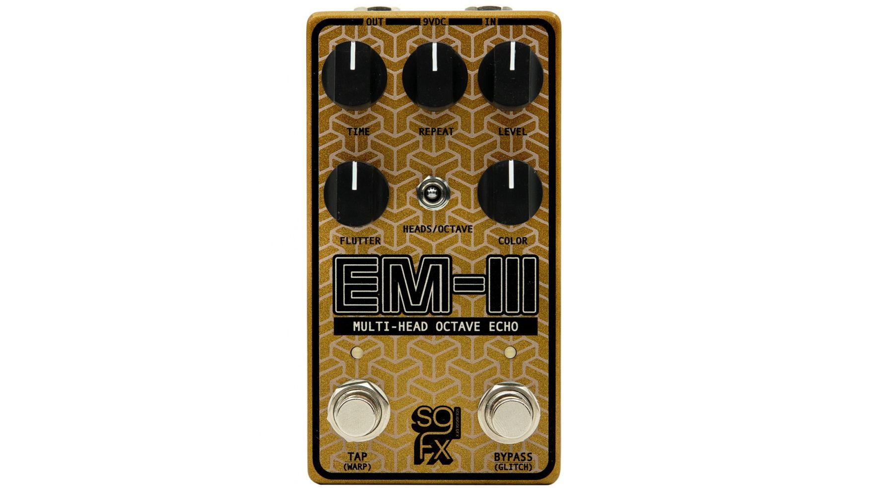 SolidGoldFX reveals compact EM-III Multi-Head Octave Echo delay