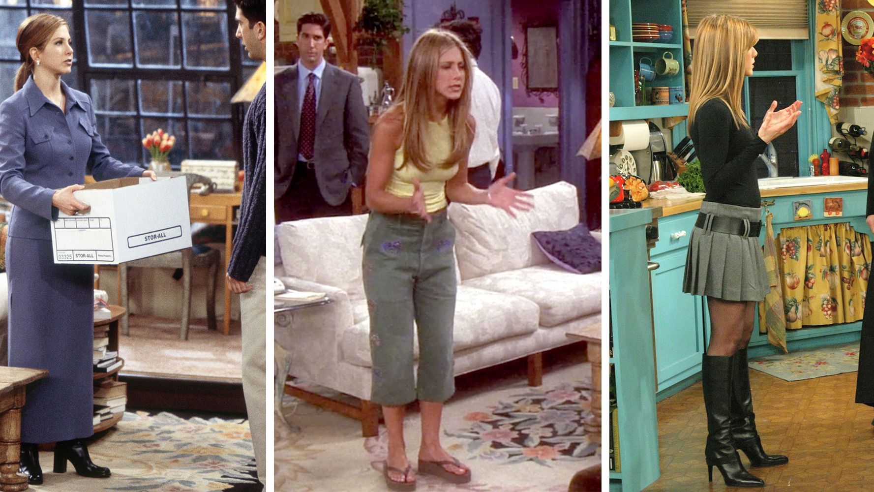 Rachel Green Friends Fashion - Rachel Green's Best Outfits on Friends | Marie Claire Rachel Green Friends Fashion - Rachel Green's Best Outfits on Friends | Marie Claire