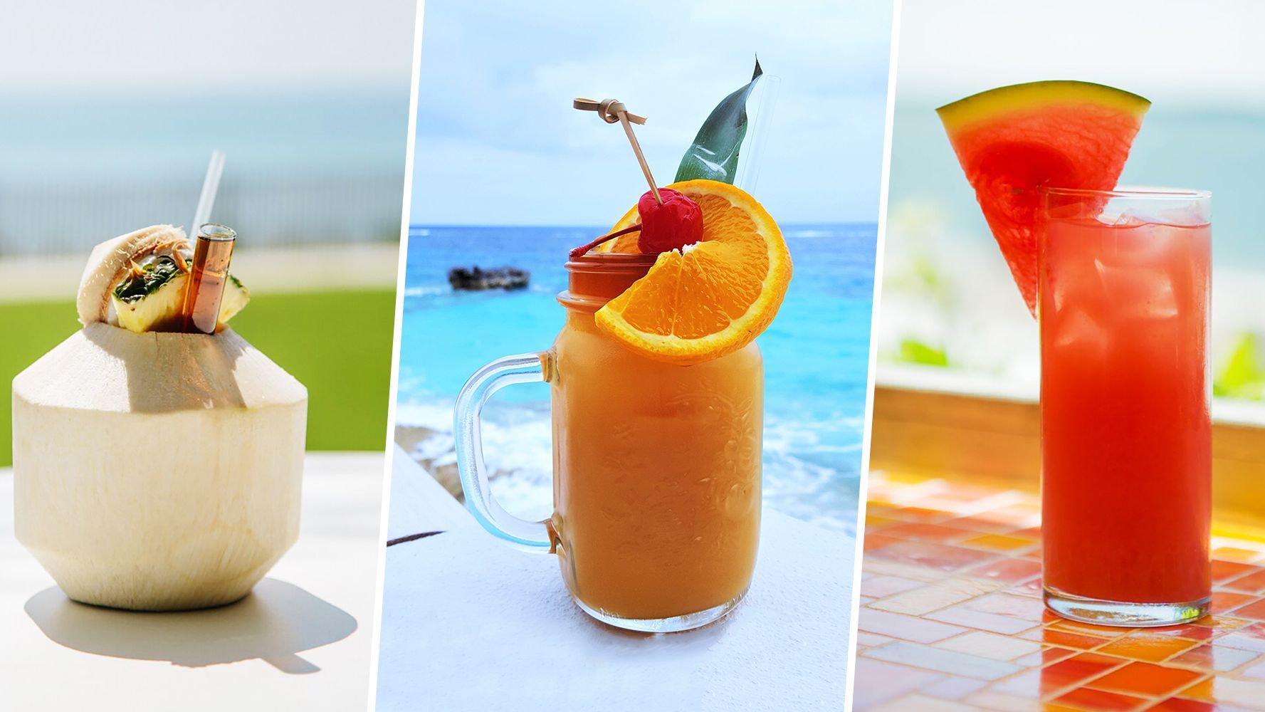 Tropical Cocktail Recipes - Island Cocktails | Marie Claire