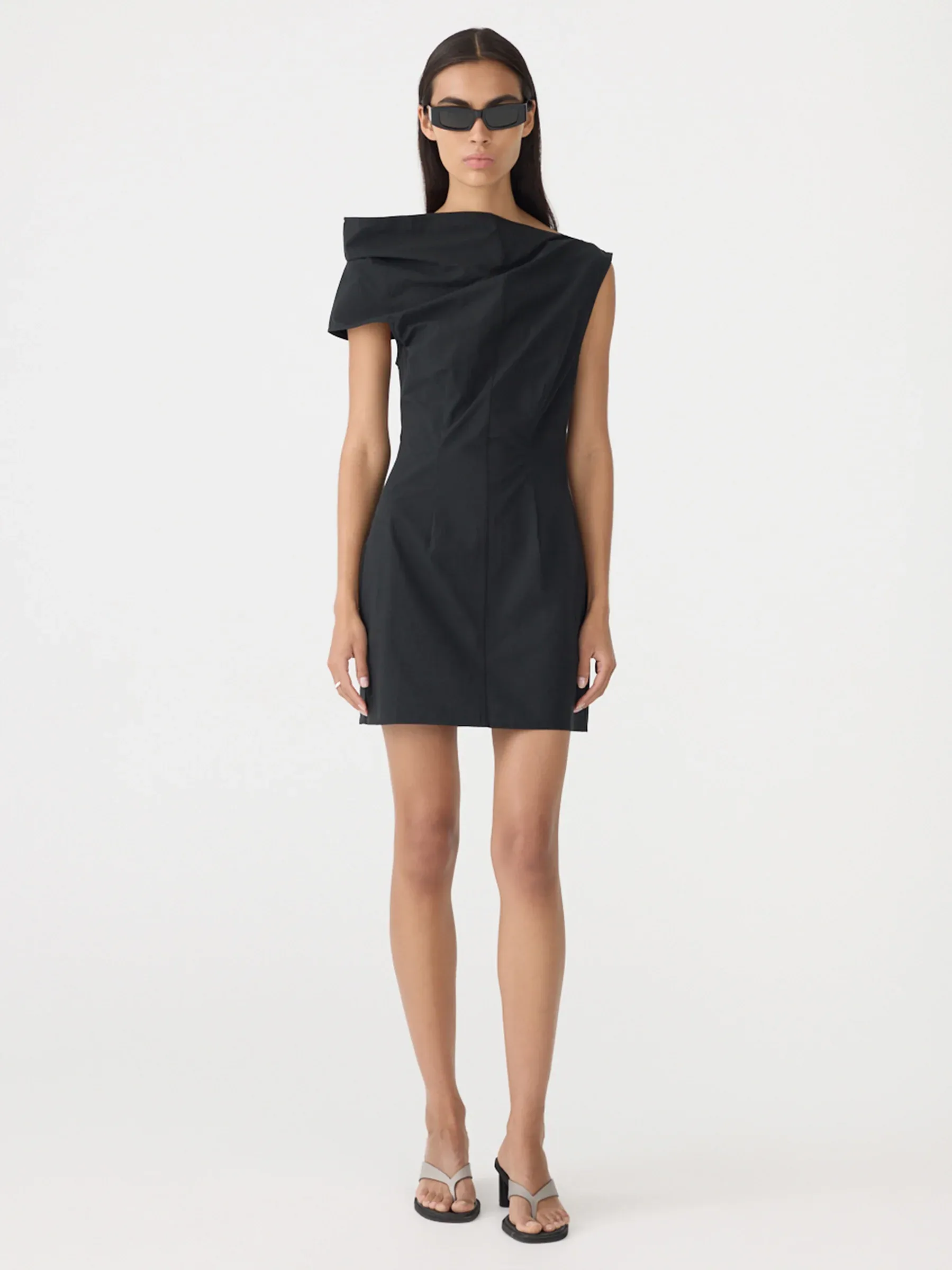 Bassike, Cotton Off Shoulder Dress