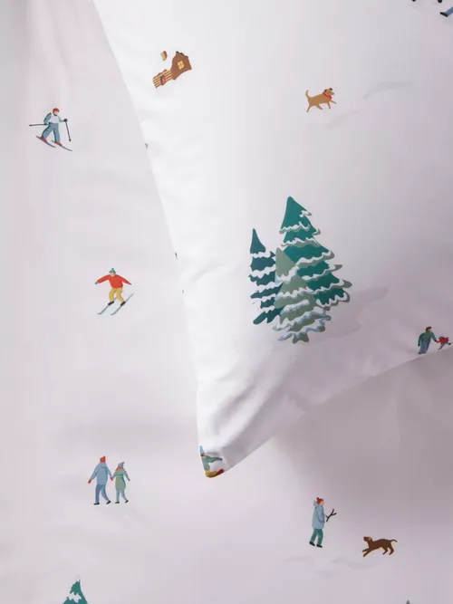 Winter Scene Duvet Cover Set