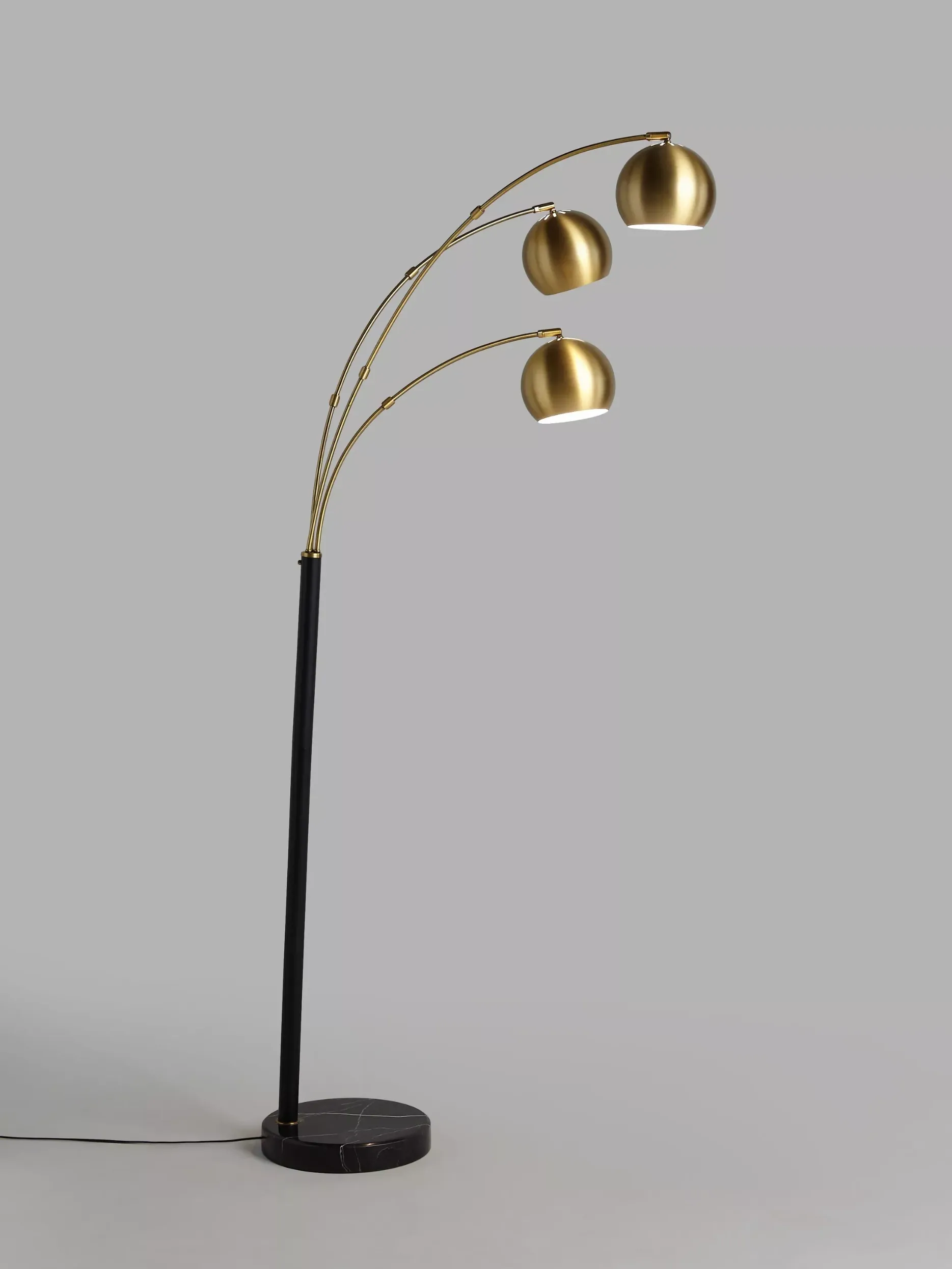John Lewis Hector 3 Arm Arched Floor Lamp