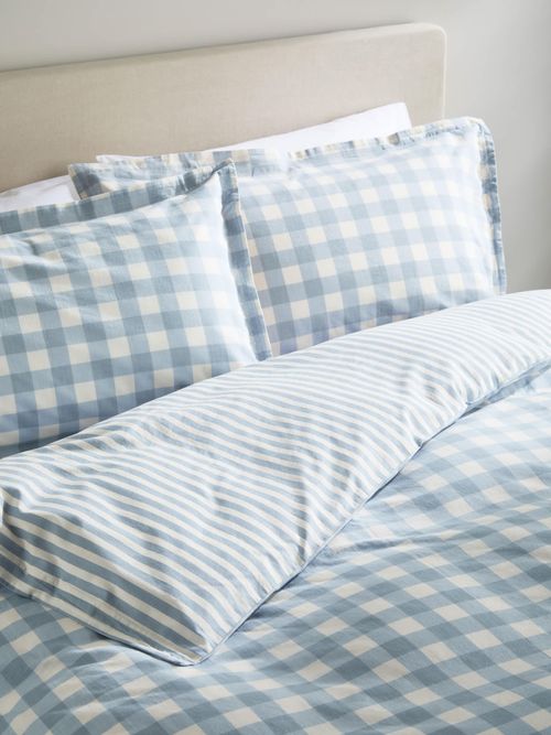 Pure Cotton Gingham Bedding Set