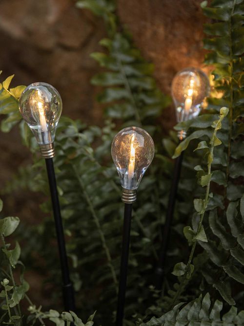 Lights4fun Outdoor Solar Pathfinder Lights