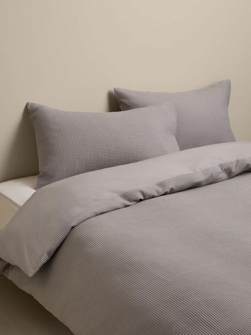 Washed Cotton Waffle Bedding Set
