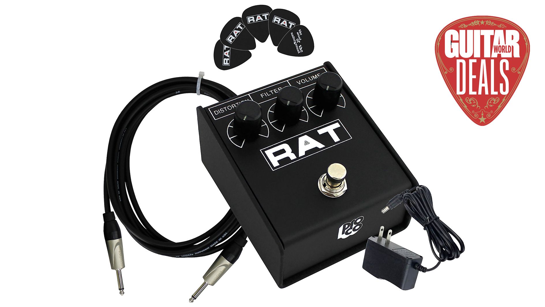 proco RAT2クローン＋mod Pro-co RAT2 [RAT-II AC-DC]【安心の正規輸入品】 ｜イケベ楽器