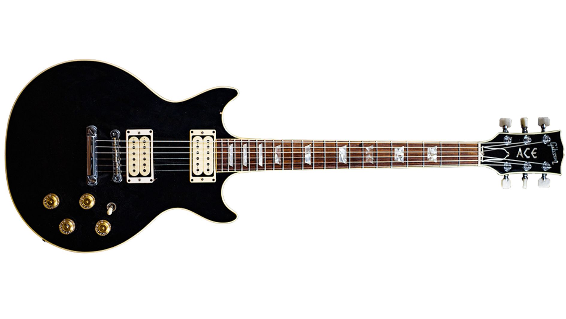 Ace Frehley's heavily modified double-cut 1973 Gibson Les Paul