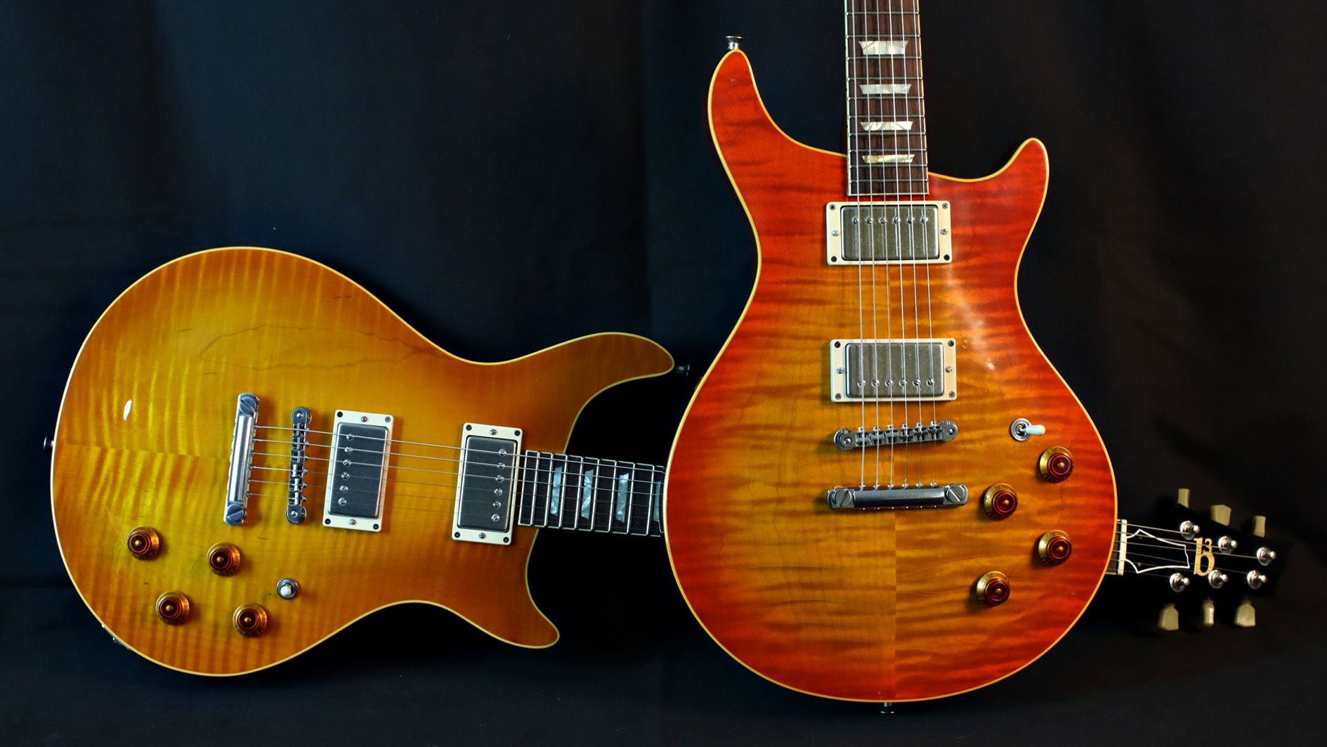 ギター b3 guitars SL-K Brock Burst B3 Guitars SL-K Brock Burst Electric Guitar Mahogany Body